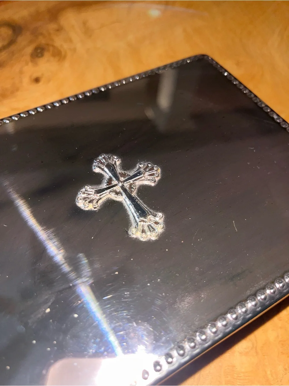 Silver Cross Accent Picture Album